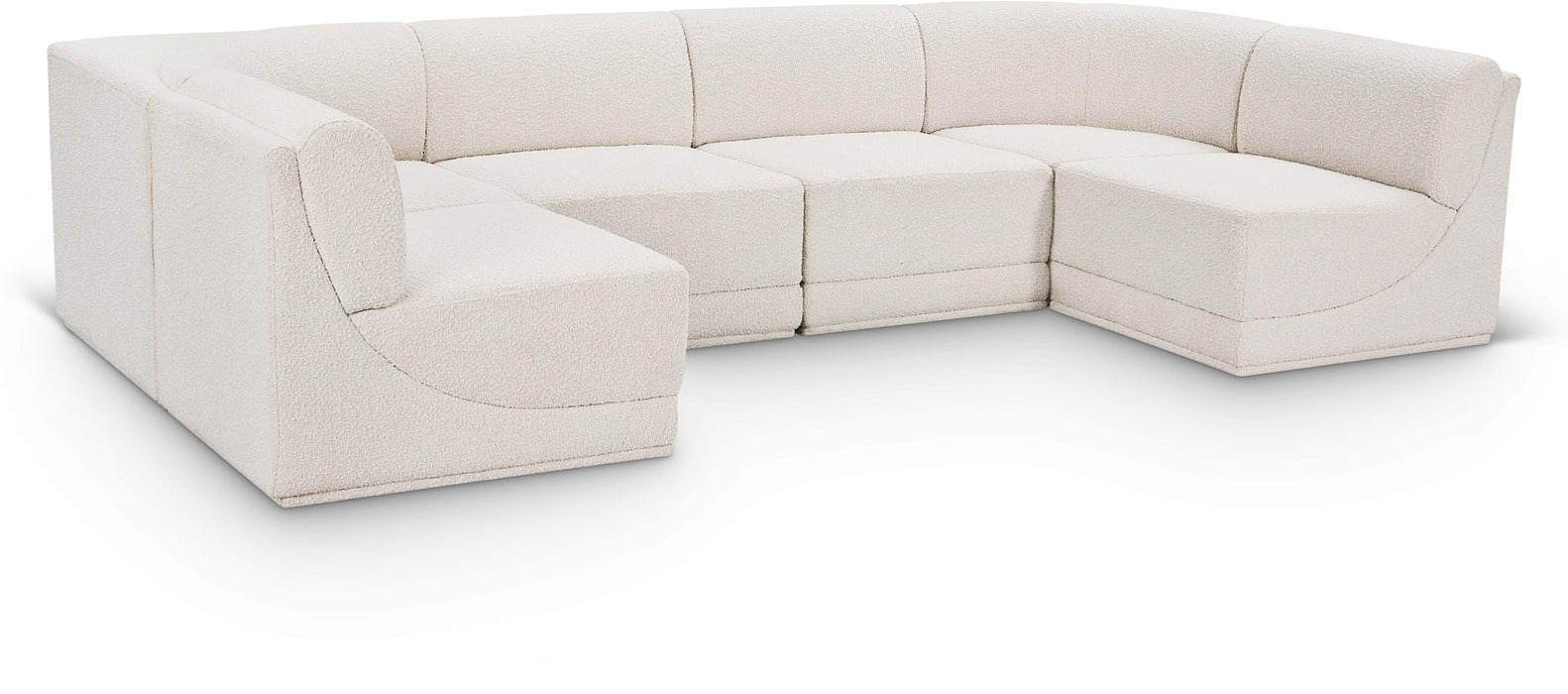 Ollie - 6 Piece Modular Sectional - Simple Home Plus