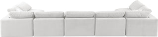 Comfy - 7 Piece Velvet Modular Armless Sectional - Simple Home Plus