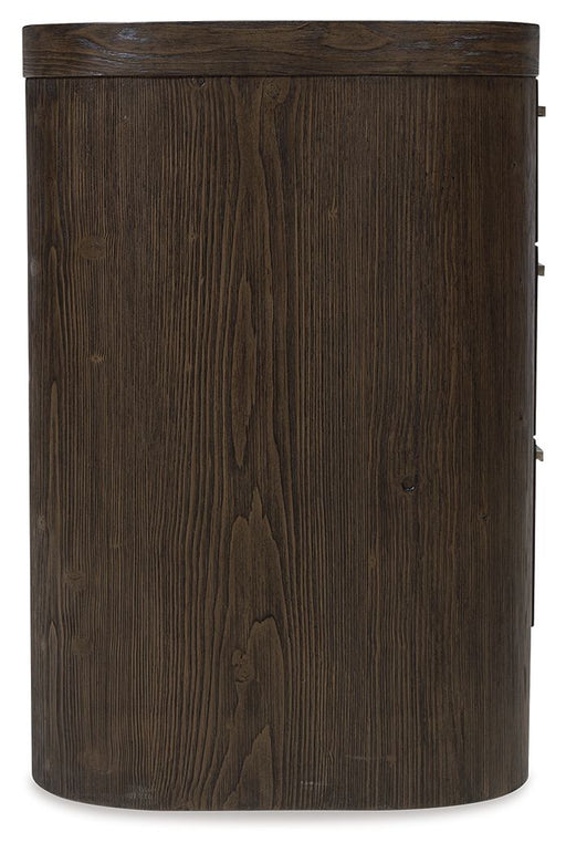 Neo - Rich Brown - Three Drawer Night Stand - Simple Home Plus