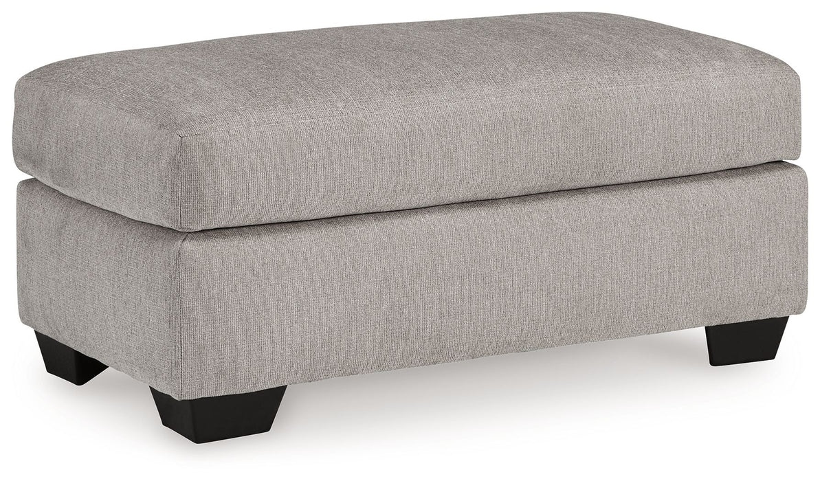 Avenal Park - Flannel - Ottoman - Simple Home Plus