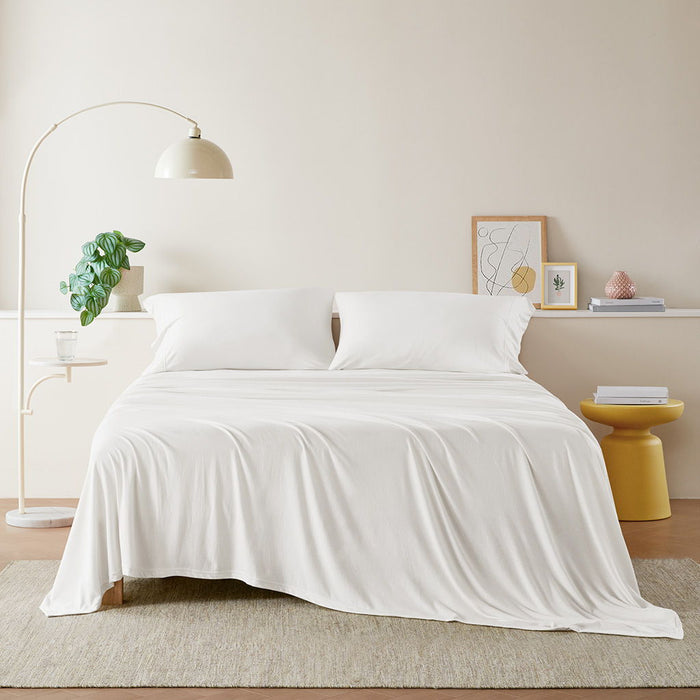 Twin Long All Season Sheet Set - White