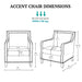 Shasta - Accent Chair - Brown - Simple Home Plus