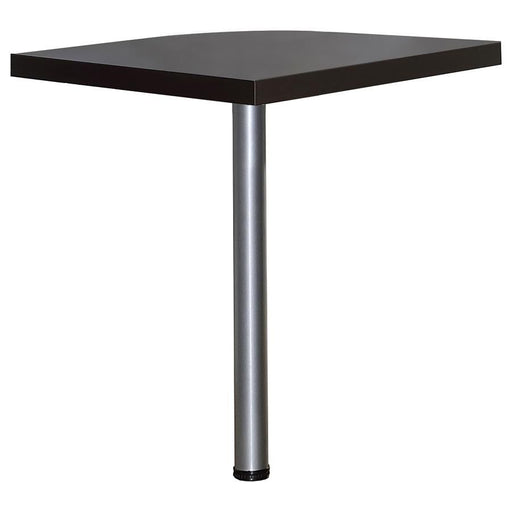 Skylar - Square Corner Table - Cappuccino - Simple Home Plus