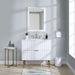 Modernist - Bathroom Vanity With Gold Legs - Simple Home Plus