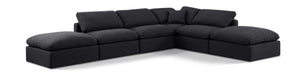 Indulge - Linen 6 Piece Modular Armless Sectional - Simple Home Plus