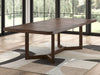 Dilenno - Dark Brown - Rectangular Dining Room Extension Table - Simple Home Plus
