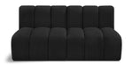 Arc - Boucle Fabric 2 Seats Modular Sofa - Simple Home Plus