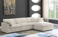 Cozy - 4 Piece Modular Sectional With Chaise - Simple Home Plus