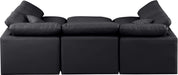 Indulge - Faux Leather 6 Piece Modular Sectional - Simple Home Plus