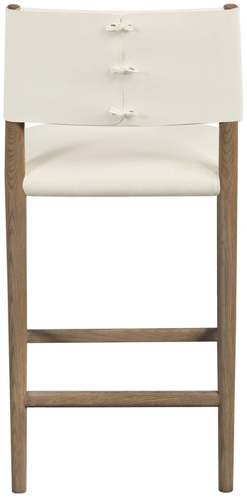 Andie - Upholstered Counter Stool - Brown Base - Simple Home Plus