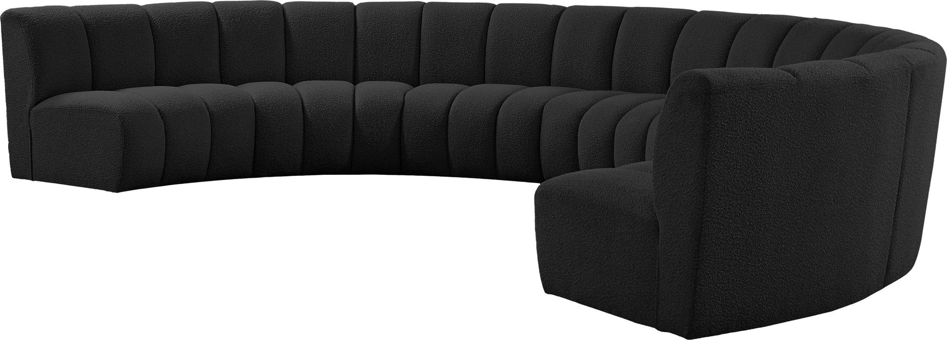 Infinity - 7 Piece Boucle Modular Sectional - Simple Home Plus