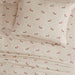 Flannel - Full Sheet Set - Tan Dog - Simple Home Plus
