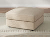 Seyler - Oversized Accent Ottoman - Sand - Simple Home Plus