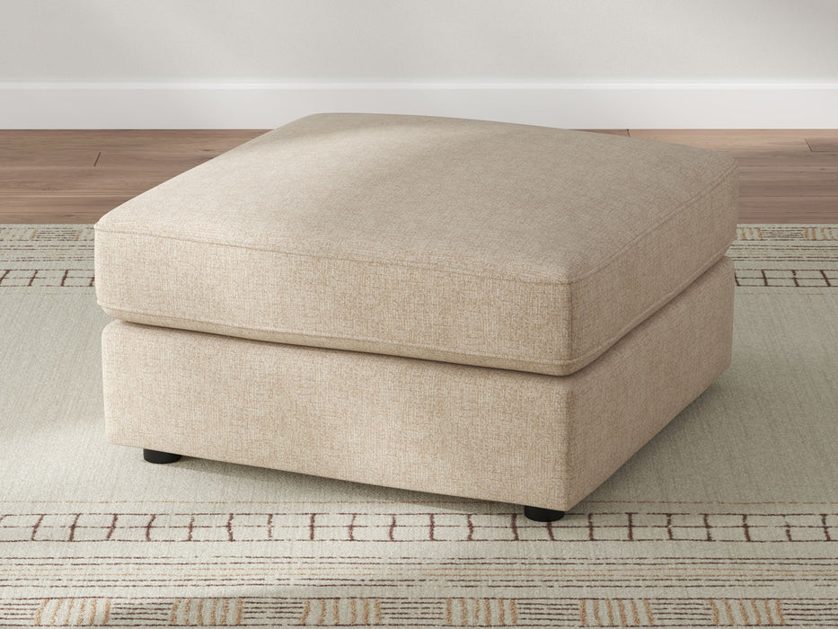 Seyler - Oversized Accent Ottoman - Sand - Simple Home Plus