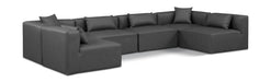 Cube - 6 Piece Modular Armless Sectional - Simple Home Plus