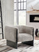Olethea - Accent Chair - Oatmeal - Simple Home Plus