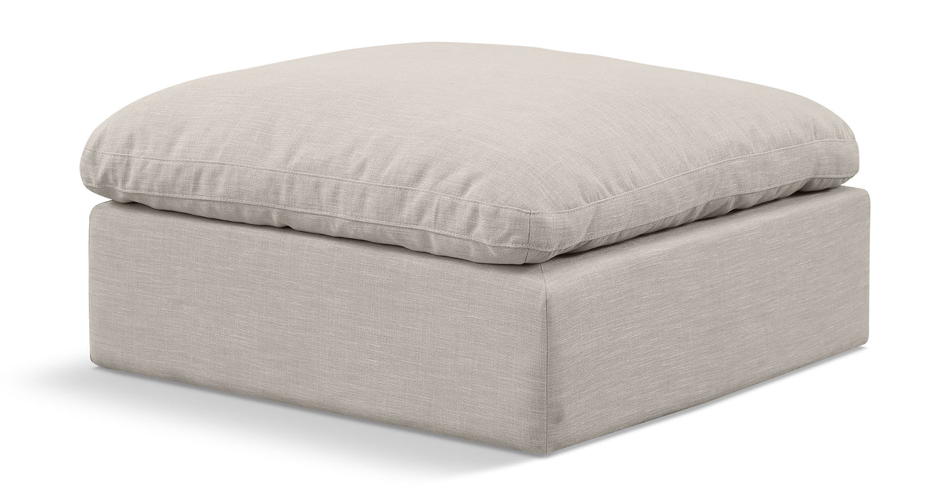 Indulge - Linen Ottoman - Simple Home Plus