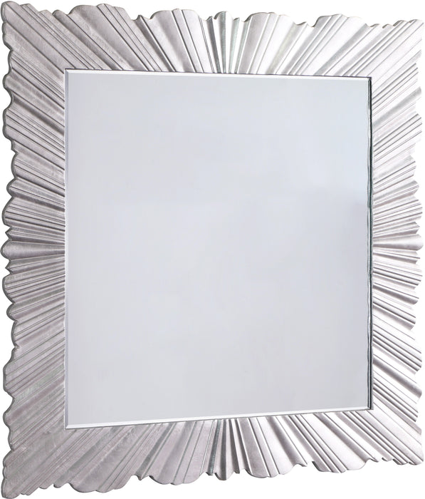 Silverton - Leaf Mirror - Silver - Simple Home Plus