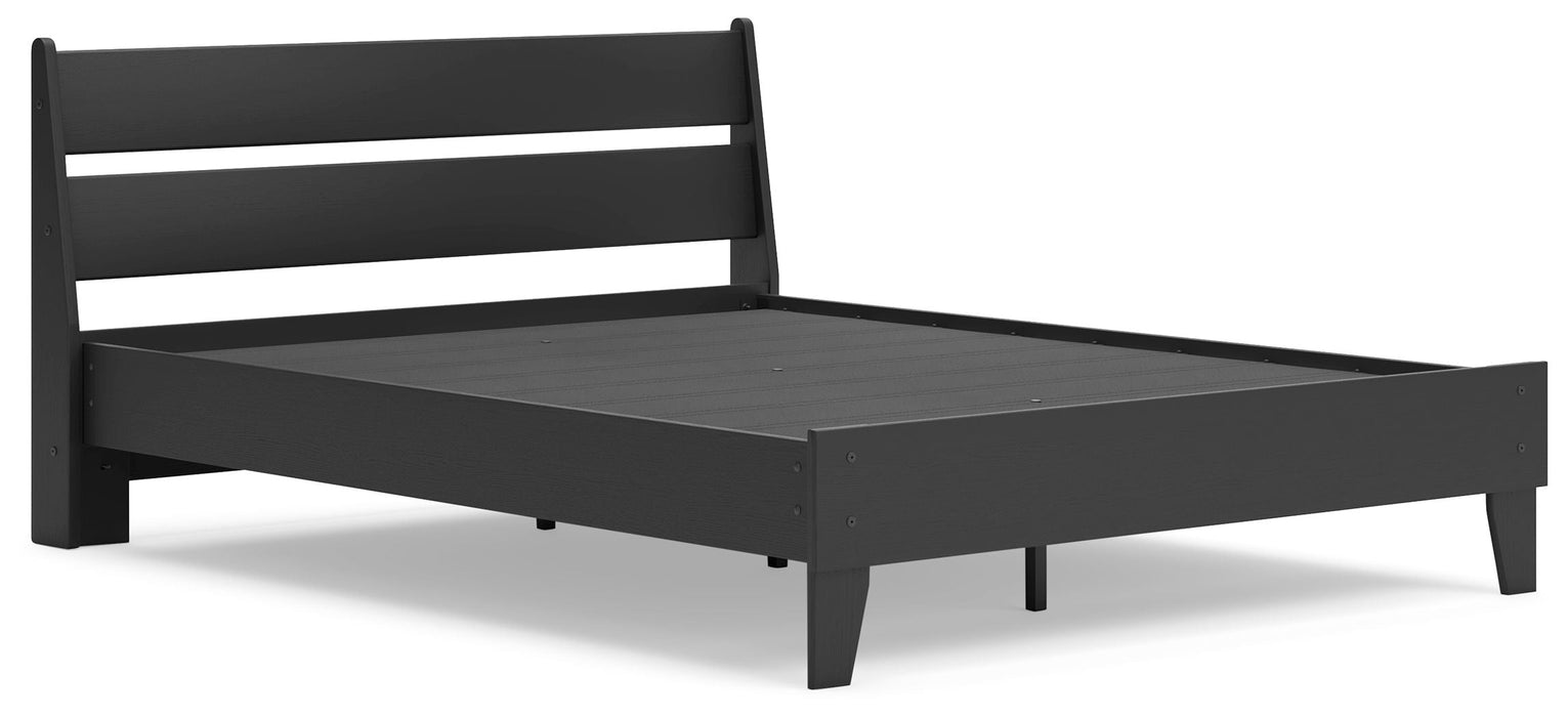 Socalle - Panel Platform Bed - Simple Home Plus