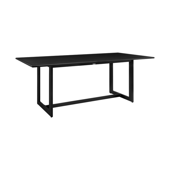 Cayman - Outdoor Patio Dining Table - Black - Simple Home Plus