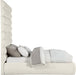 Adam - Chenille Fabric Bed With 89" Headboard - Simple Home Plus