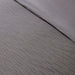 Hanae - Blend Yarn Dyed 3 Piece Duvet Cover Set - Gray - Simple Home Plus