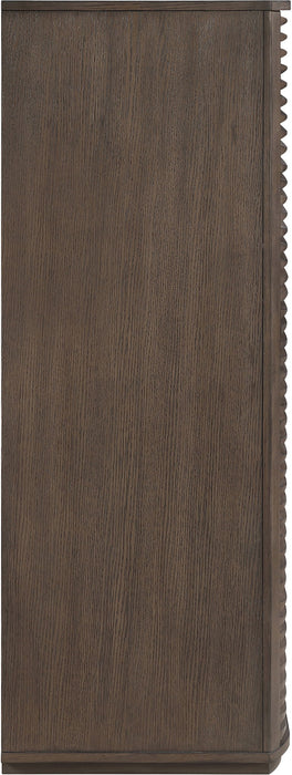 Morino - Oak Veneer And Solid Wood Chest - Brown