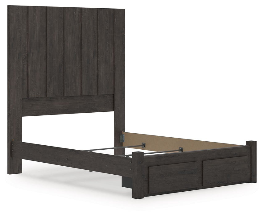 Fraluna - Panel Storage Bed - Simple Home Plus