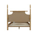 Beckett - Queen Turned Spindle Bed - Natural - Simple Home Plus