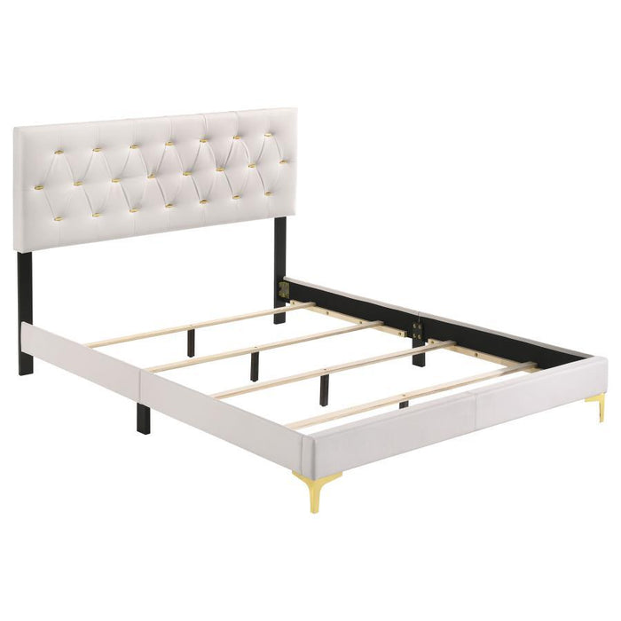 Kendall - Panel Upholstered Bed - Simple Home Plus