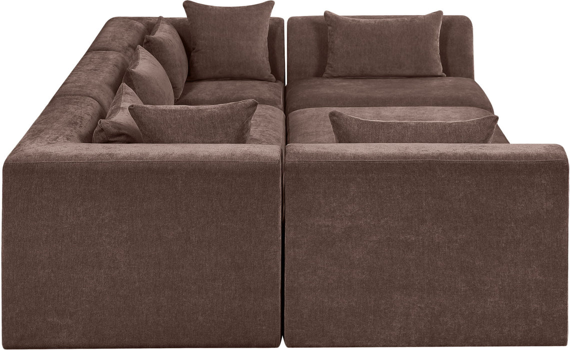 Stellar - 6 Piece Upholstered Modular Sectional - Simple Home Plus