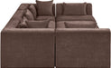 Stellar - 6 Piece Upholstered Modular Sectional - Simple Home Plus