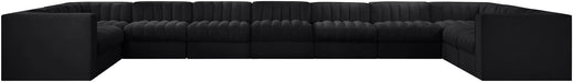 Rummi - Velvet Performance Fabric Upholstered 11 Piece Modular Sectional - Simple Home Plus