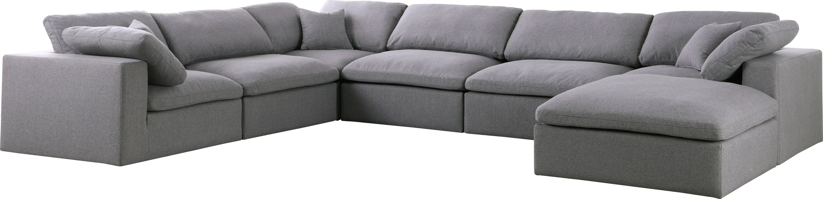 Serene - 7 Piece Modular Sectional - Simple Home Plus