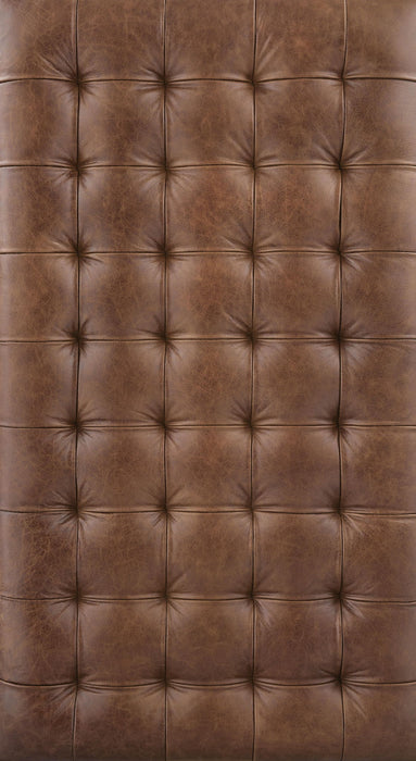 Junsor - Cocktail Ottoman - Brown / Black - Simple Home Plus