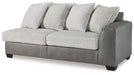 Clairette Court - Raf Sofa - Alloy - Simple Home Plus