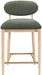 Riccio - Fabric Stool - Natural Frame - Simple Home Plus