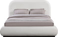 Vaughn - Linen Bed With Black Base - Simple Home Plus