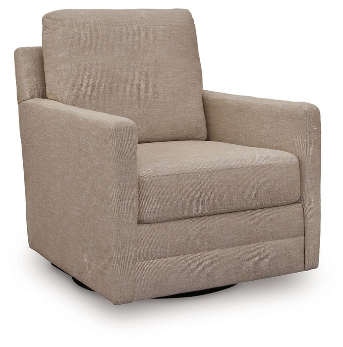 Freybourne Next-Gen Nuvella - Swivel Accent Chair - Simple Home Plus