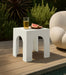 Renza - Concrete And Fiberglass Indoor / Outdoor Table - Simple Home Plus