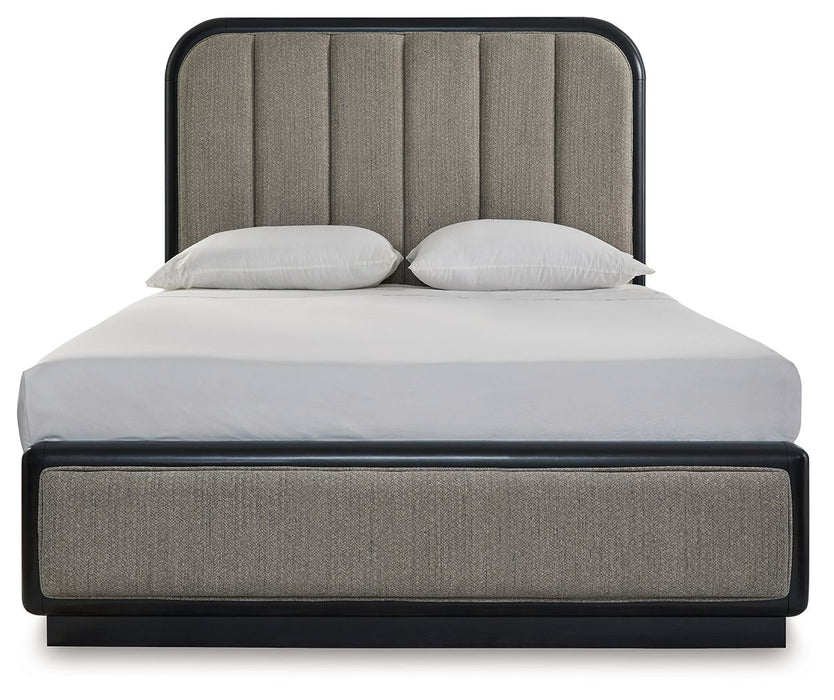 Rowanbeck - Upholstered Panel Bed - Simple Home Plus