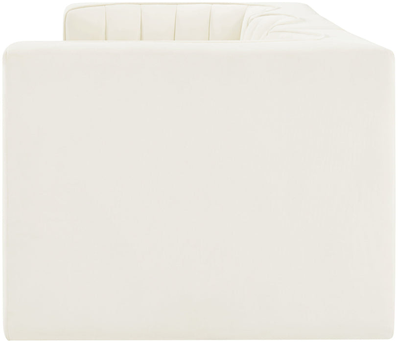 Rummi - Velvet Performance Fabric Upholstered 3 Piece Modular Sofa - Simple Home Plus