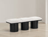 Pavilion - 3 Piece Modular Bench With Black Base - Simple Home Plus