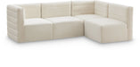 Quincy - 4 Piece Modular Sectional - Simple Home Plus