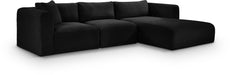Shaggy - 3 Piece Modular Sectional - Simple Home Plus