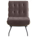Aloma - Upholstered Tufted Armless Accent Chair - Simple Home Plus