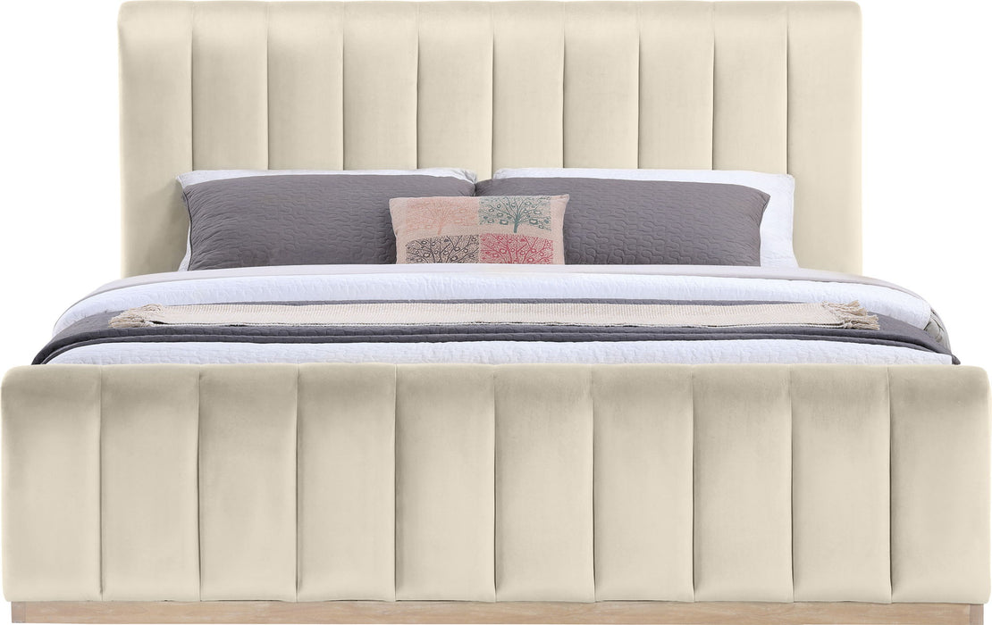 Amara - Velvet Bed - Simple Home Plus
