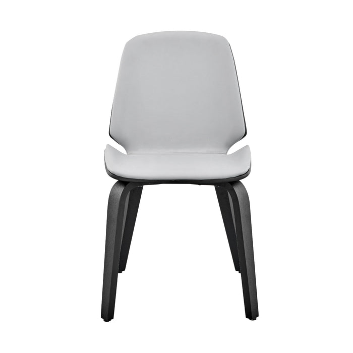 Brinley - Dining Room Accent Chair With Black Frame - Simple Home Plus