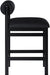 Roundhill - Faux Leather Counter Stool - Black Frame - Simple Home Plus