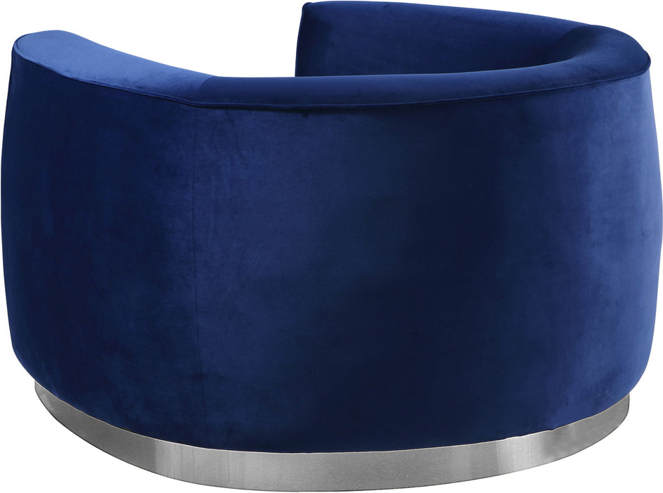 Julian - Chair with Chrome Base - Simple Home Plus